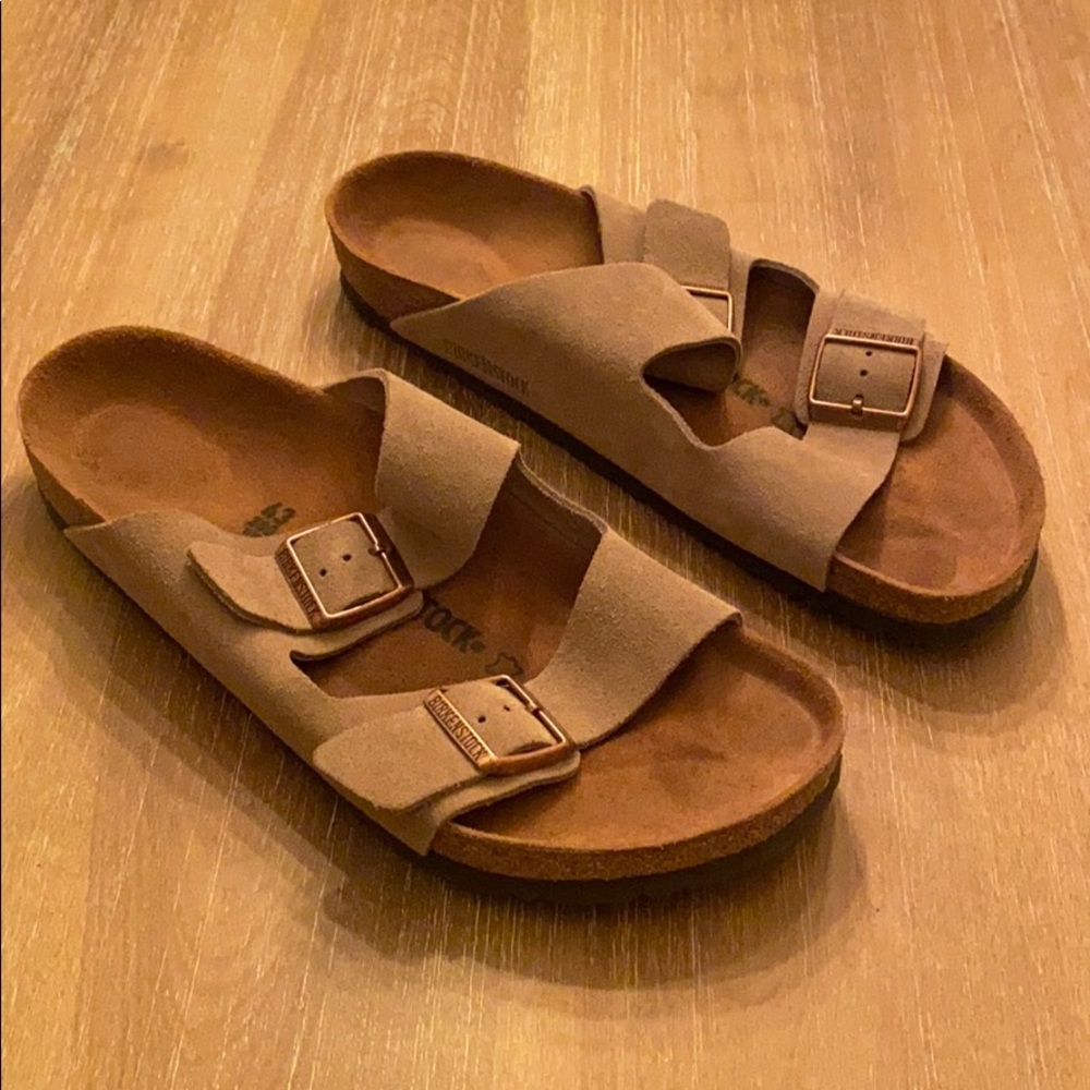 Birkenstock Arizona Suede leather sandals